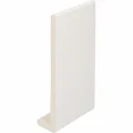 Hardschuim dakrandpaneel 200 x 35 x 9 mm in verkeerswit (RAL 9016)