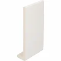 Hardschuim dakrandpaneel 300 x 35 x 9 mm in verkeerswit (RAL 9016)