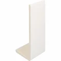 Hardschuim dakrandpaneel 250 x 90 x 9 mm in verkeerswit (Ral 9016)
