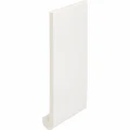 Hardschuim dakrand afgerond 150x25x9 mm – verkeerswit RAL 9016