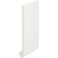 Hardschuim dakrand afgerond 225x25x9 mm – verkeerswit RAL 9016