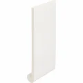 Hardschuim dakrand afgerond 250x25x9 mm – verkeerswit RAL 9016