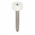 Polytop schroeven RVS verkeerswit 3,5x40mm