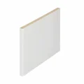MDF dagstuk 200x6 mm in wit (RAL 9016)