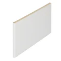 MDF dagstuk 290x6 mm in wit (RAL 9016)