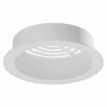 Ventilatierooster buitenplafond wit
